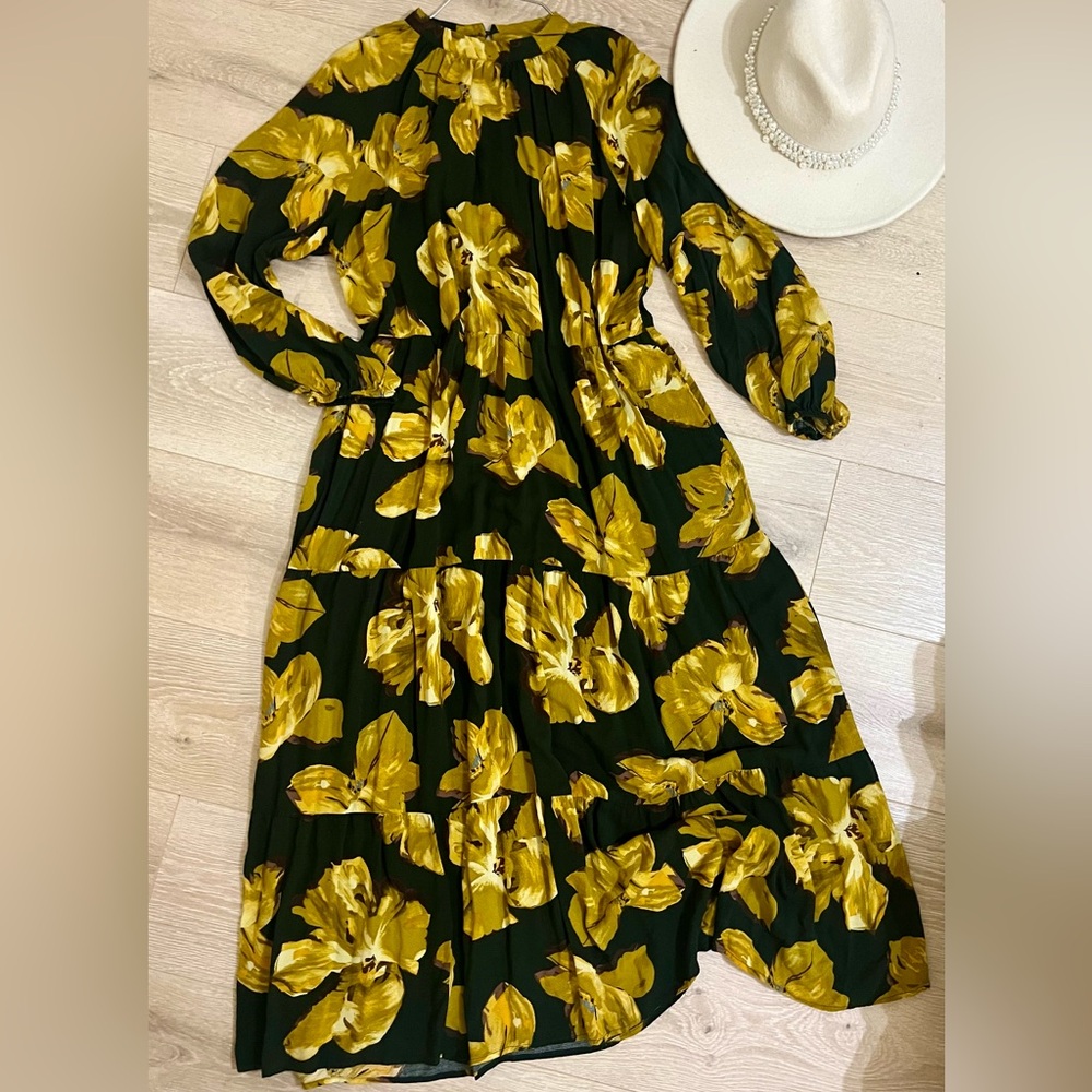 A New Day Floral Tiered Maxi Dress